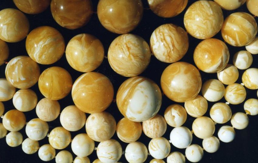 Amber beads were put on babies to make the eruption of teeth less painful